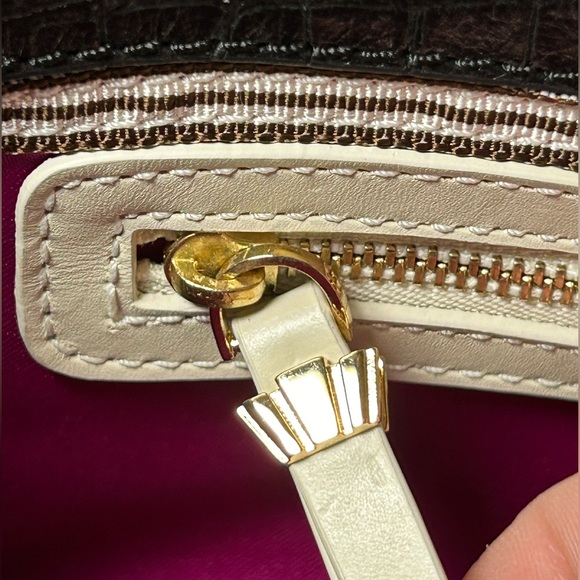 Henri Bendel Croc Textured Handbag - Picture 11 of 16